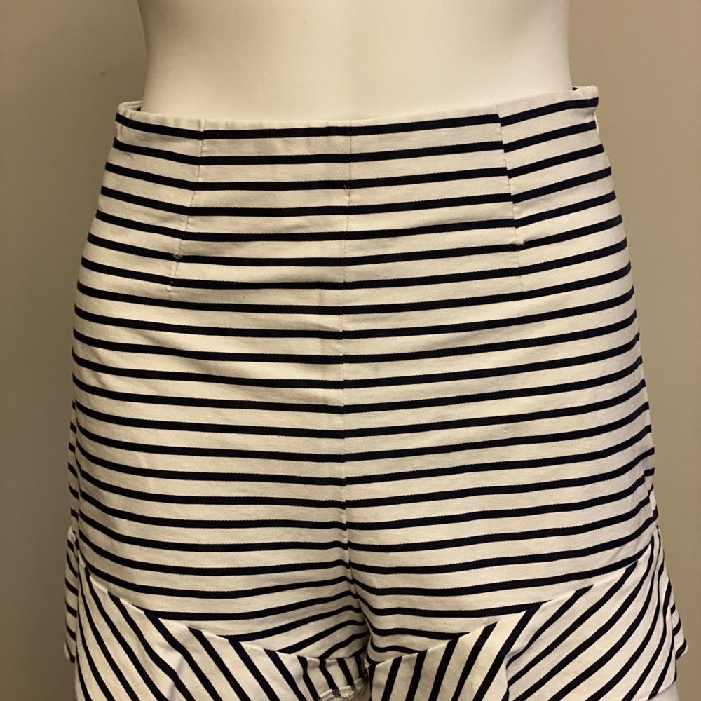 Blue Stripped Shorts
